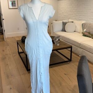 Skin Ramona caftan dress with pockets